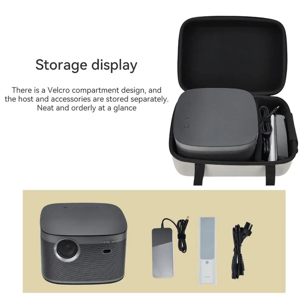 防塵プロジェクターためxgimi H3Sプロジェクターポータブル保護収納袋オックスフォード布防水旅行キャリングケース