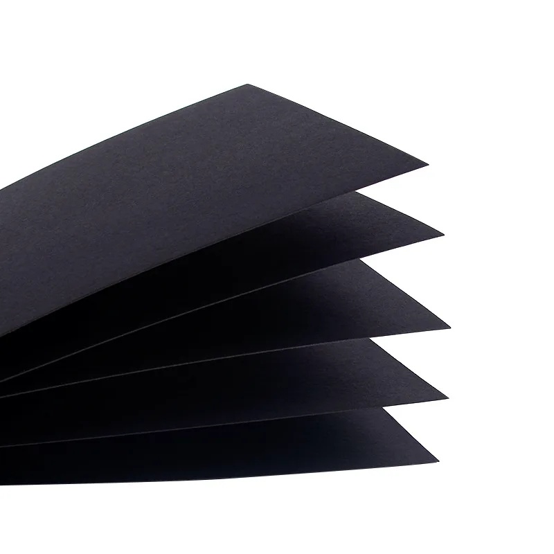 A4 Black and White Kraft Papers 70-200gsm High Quality Scrapbook Paper DIY Handmake Card Making Craft Paper Cardboard Origami