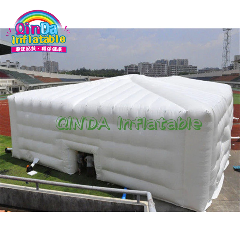 Custom Giant Exhibition Colorful LED Light Large Outdoor Inflatable Wedding Party Tent Golf Marquee Inflatable Tent