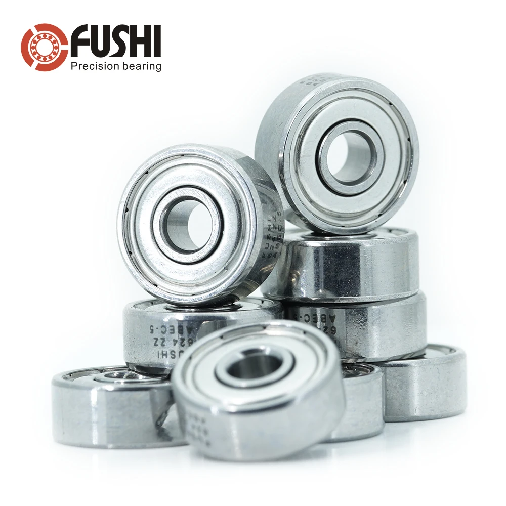 624ZZ Bearing ABEC-9 10PCS 4x13x5 mm Wire Cutting Machine Miniature 624-2Z Ball Bearings 624 ZZ High Quality