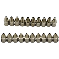 1mm /2mm Nozzle Iron Tips Metal Soldering Welding Tip For Electric Vacuum Solder Sucker/Desoldering Pump 10pcs/set