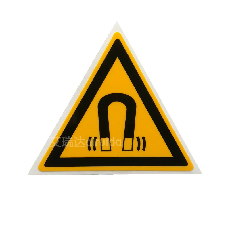 5/Pcs Warning Sticker Toxic/Laser/Magnet Sign Safety Labels Water-Proof Oil-Proof Warning Tags Wall Machine Sticker