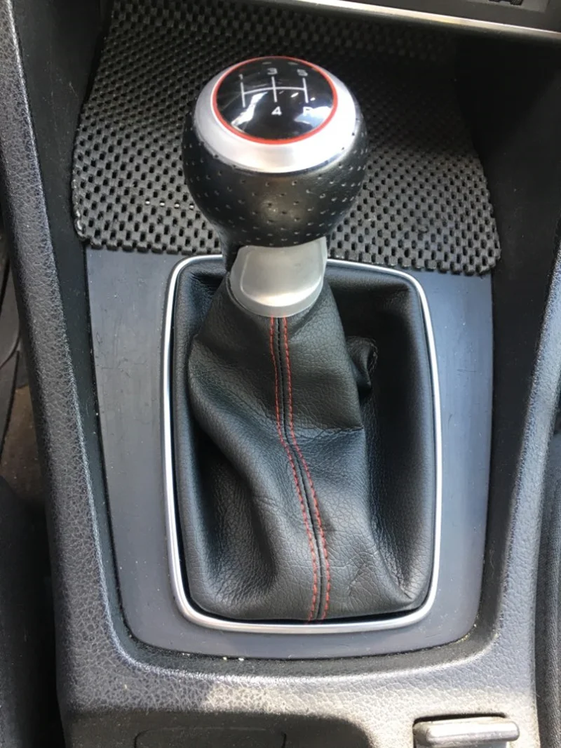 For Audi A4 (2001-2008) B6 (2001-2005) A6 C5 (2001) / Seat Exeo (2011) Leon(2000) Gear Shift Knob Lever Shiter Gaiter Boot Cover