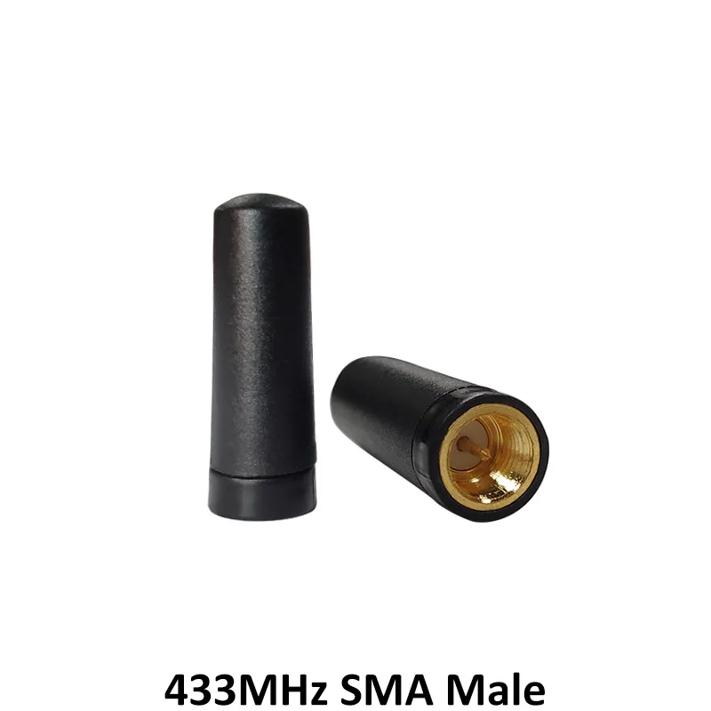 GWS 5PCS LOT 433mhz antenna mini 2dbi sma male FOR lora antene and pigtail  extenal cable for RF IOT module for lorawan