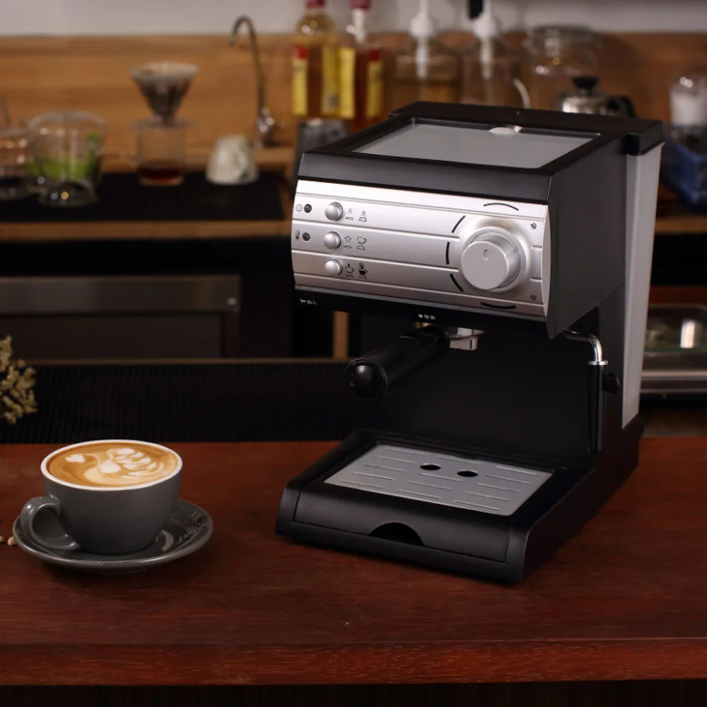 

Household Espresso Machine Semi-automatic Coffee Machine Commercial Steam Type Coffee Maker