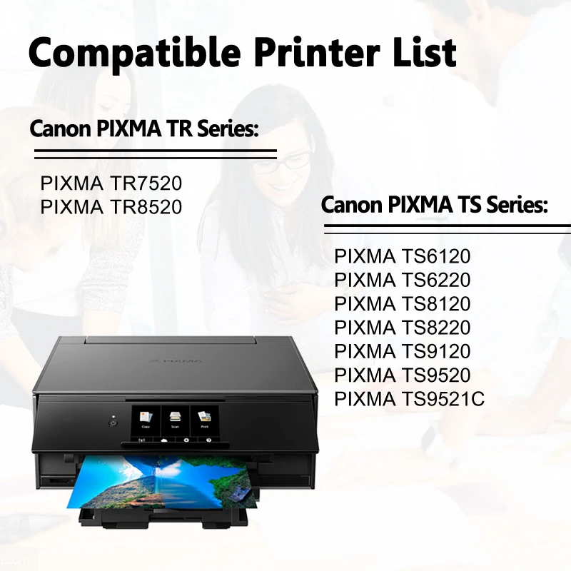 280XXL 281XXL Ink Cartridge Replacement for Canon PGI-280XXL CLI-281XXL PGI 280 XXL CLI 281 XXLPIXMA TR7520 TR8520 TS6120 TS8120