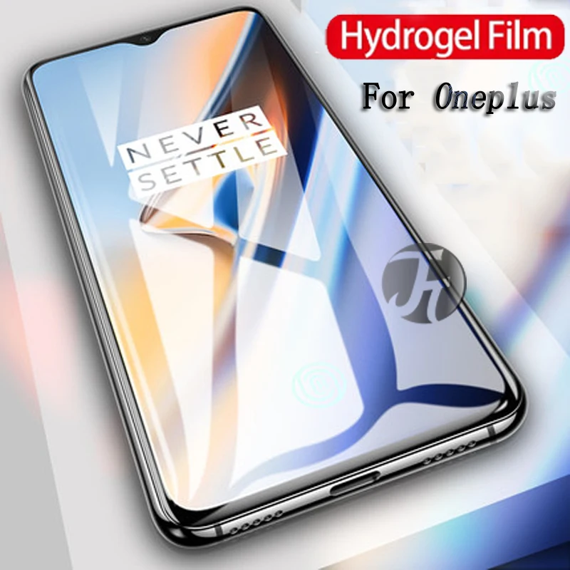 5pcs Full Cover Hydrogel Film For OnePLus  7 T Pro 6T Soft Screen Protector Film For OnePlus 7T 5 6 T One plus 6 5T