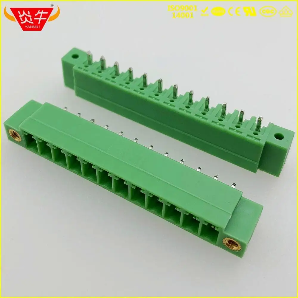 50Pcs KF2EDGVM 3.5 2P ~ 12P PCB PLUG-IN TEMINAL BLOCKS 15EDGVM 3.5mm 2PIN ~ 12PIN MCV 1,5/ 2-GF-3,5 PHOENIX CONTACT DEGSON