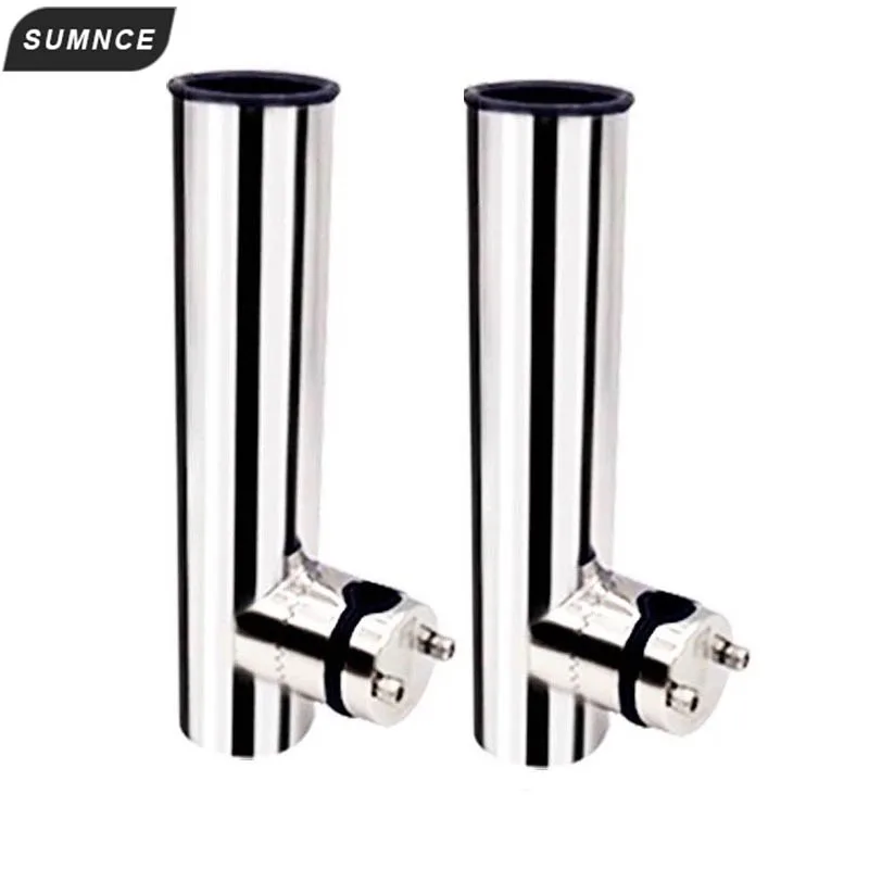 Marine Hardware Stainless Steel Marine Boat Fishing Rod Holder Rack Support for Rail 19-25mm boat seat Boats Parts