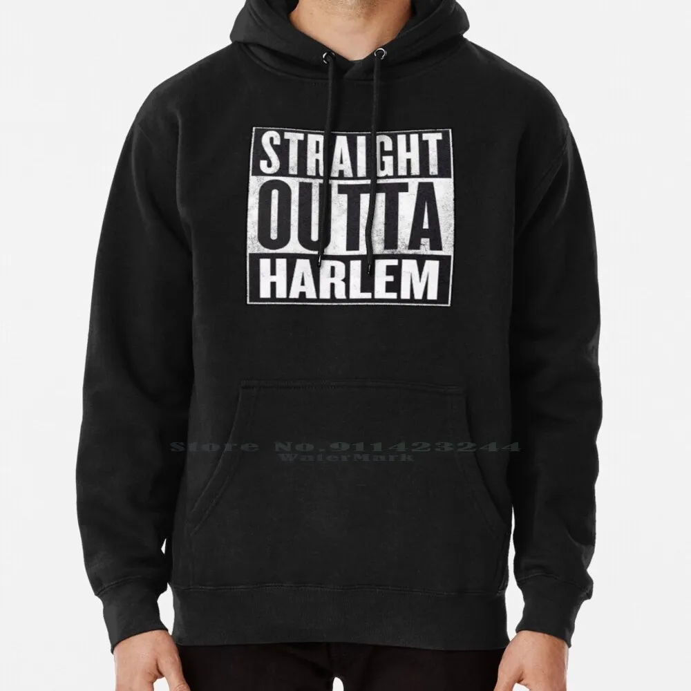 Straight Out Of Harlem Hoodie Sweater 6xl Cotton Straight Outta Brooklyn Nyc Compton Ice Cube Dre Eazy New York Hood Meme 100