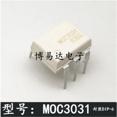 

Free Shipping 100pcs MOC3031M MOC3031 DIP-6