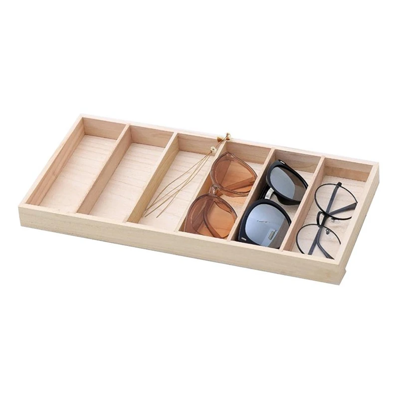 Eyeglass Display Organizer Glasses Display Box Sunglasses Storage Cases Custom Wooden Box