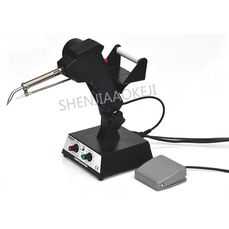 1PC HTC-80 Automatic Out Tin Soldering Iron Foot Tread Tin Weld Electric Soldering Iron 80W Spot Welder Soldering Machine 220V