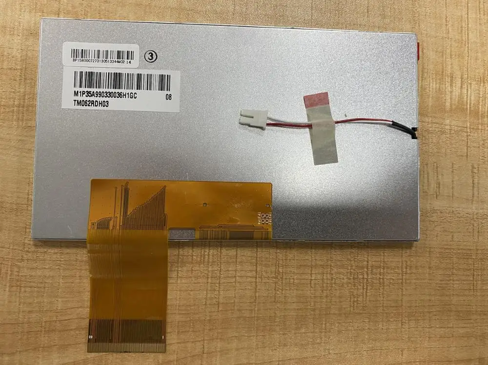 Tela lcd de 155 polegadas para carro, original, sensível ao toque, 6.2x88mm