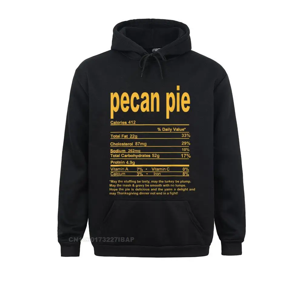 

Pecan Pie Nutrition Facts 2020 Funny Thanksgiving Food Gift Harajuku Print Long Sleeve Hoodies New Clothes Student Sweatshirts