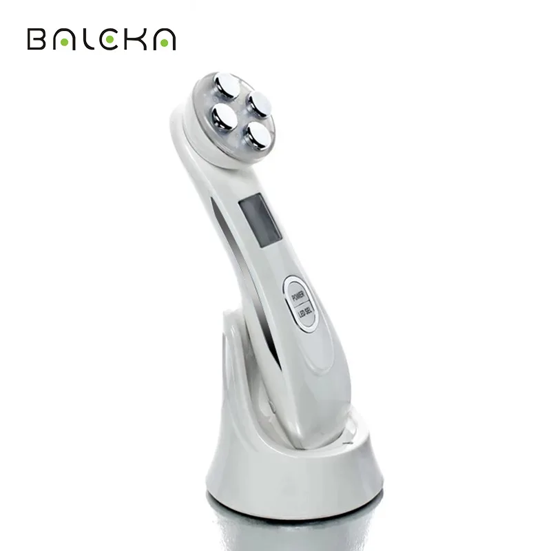 Free shipping Facial Beauty Massage Instrument Radio Frequency Device Micro-Current Color Light Quantum Sr Beautification Tool