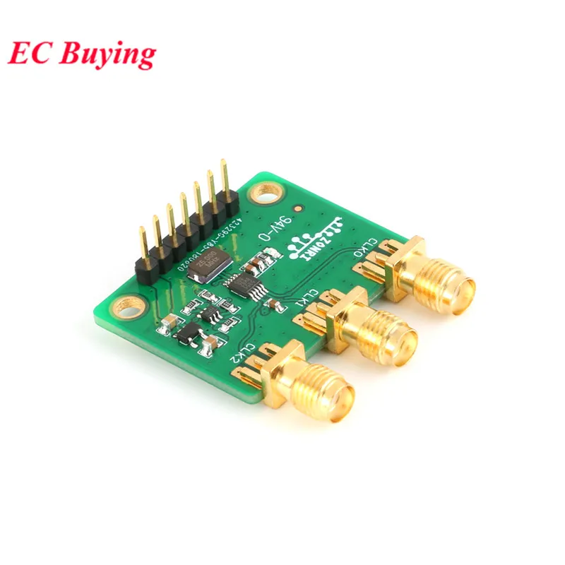 Si5351A STM32 3 Channel Clock Generator Breakout Board Module Si5351 I2C Signal Generator 8KHz-160MHz DC 3.3V 5V For Arduino