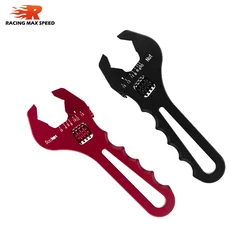 1Pc Universal Adjustable AN 3 4 6 8 10 12 16 Aluminum WRENCH HOSE Fitting Tool Aluminum Spanner AN3-AN16 Car Accessories