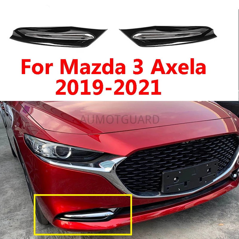 

Car Compression Ignition Fog Lamp Decoration Protctive Frame Cover for Mazda 3 Axela 2019 2020 2021 Car Accessories