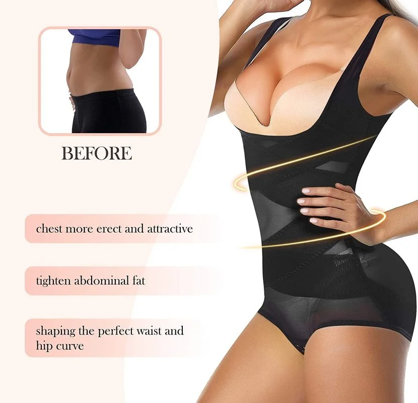 Women Waist trainer body shaper butt lifter Shapewear Bodysuit Belly Control belt Slimming pants Underwear Fajas Colombianas Top