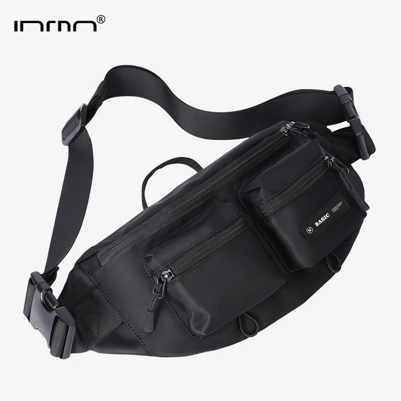 

INRNN Waterproof Men Chest Bag Fashion Outdoor Sports Shoulder Bag Male Hip Hop Crossbody Bags for Teenager Travel Waist Bag New