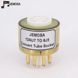 1PC 12AX7 12AU7 12AT7 ECC81 ECC82 ECC83 7025 TO 6J5 6J5G 6C5 CV1067 DIY HIFI Audio Vacuum Tube Amplifier Convert Socket Adapter