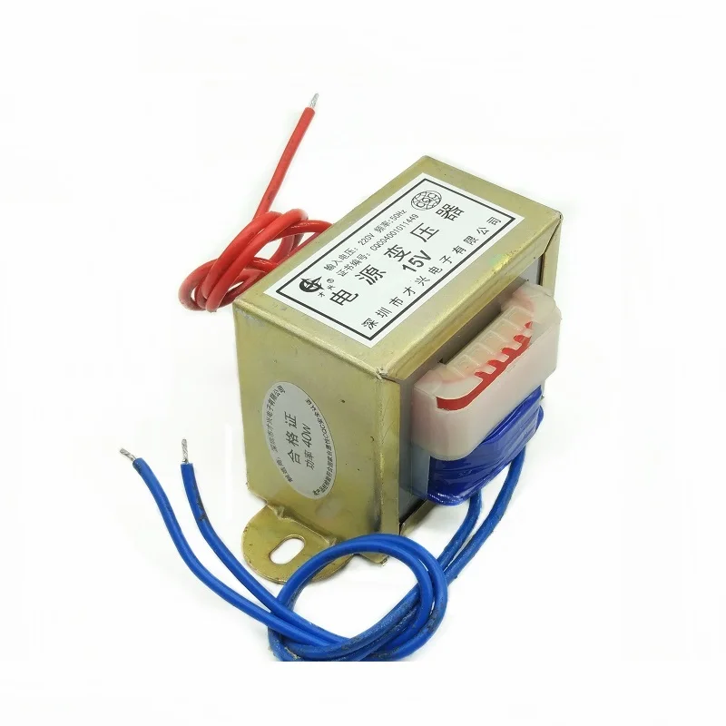 

EI66*35 Power Transformer 40W/VA 220V to 15V 2.7A AC AC15V Transformer