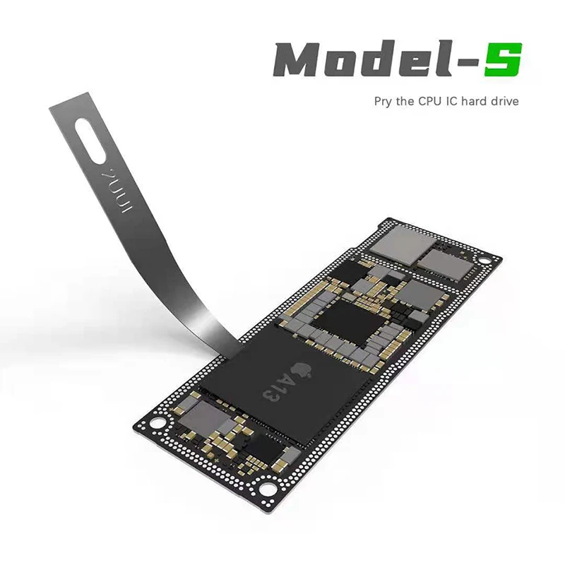 4 In 1 2uul Hand Finish Sexy Blades For Pcb Underfill Clean Multifunctioal Motherboard BGA Chip Glue Cleaning Scraping Pry Knife