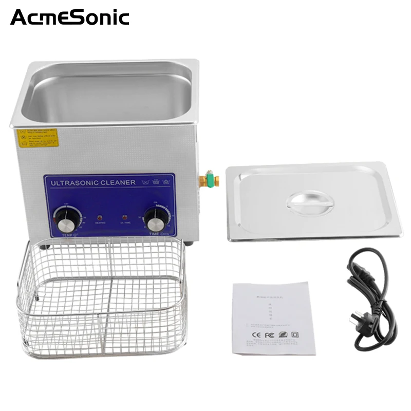 ACMESONIC Digital Ultrasonic Cleaner A30L 600W 40kHz For Gold Sliver Watch Jewelry Glasses Jade Necklace Oxides rRust Oil Washer