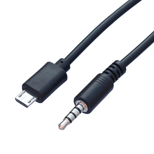 마이크로 USB 잭 오디오 어댑터 케이블, 블루투스 마이크 및 라이브 방송 사운드 카드용, 3.5mm 