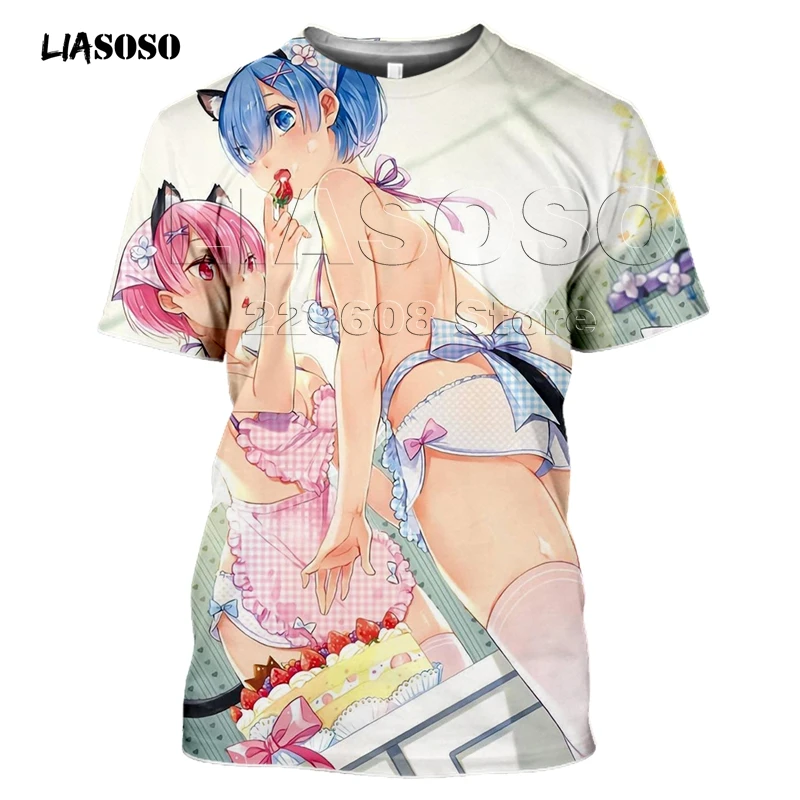 LIASOSO New Anime DARLING in the FRANXX Tees 3D Print t shirt/Hoodie/Sweatshirt Unisex Streetwear Harajuku Tops hoodies