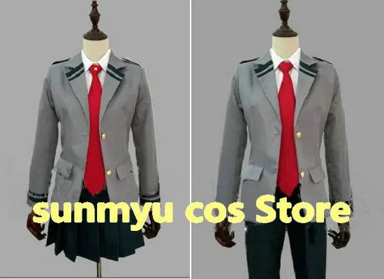 Boku No Hero Academia Boys Girls Shool Uniform My Hero Academia Cosplay Costume,Custom Size Halloween