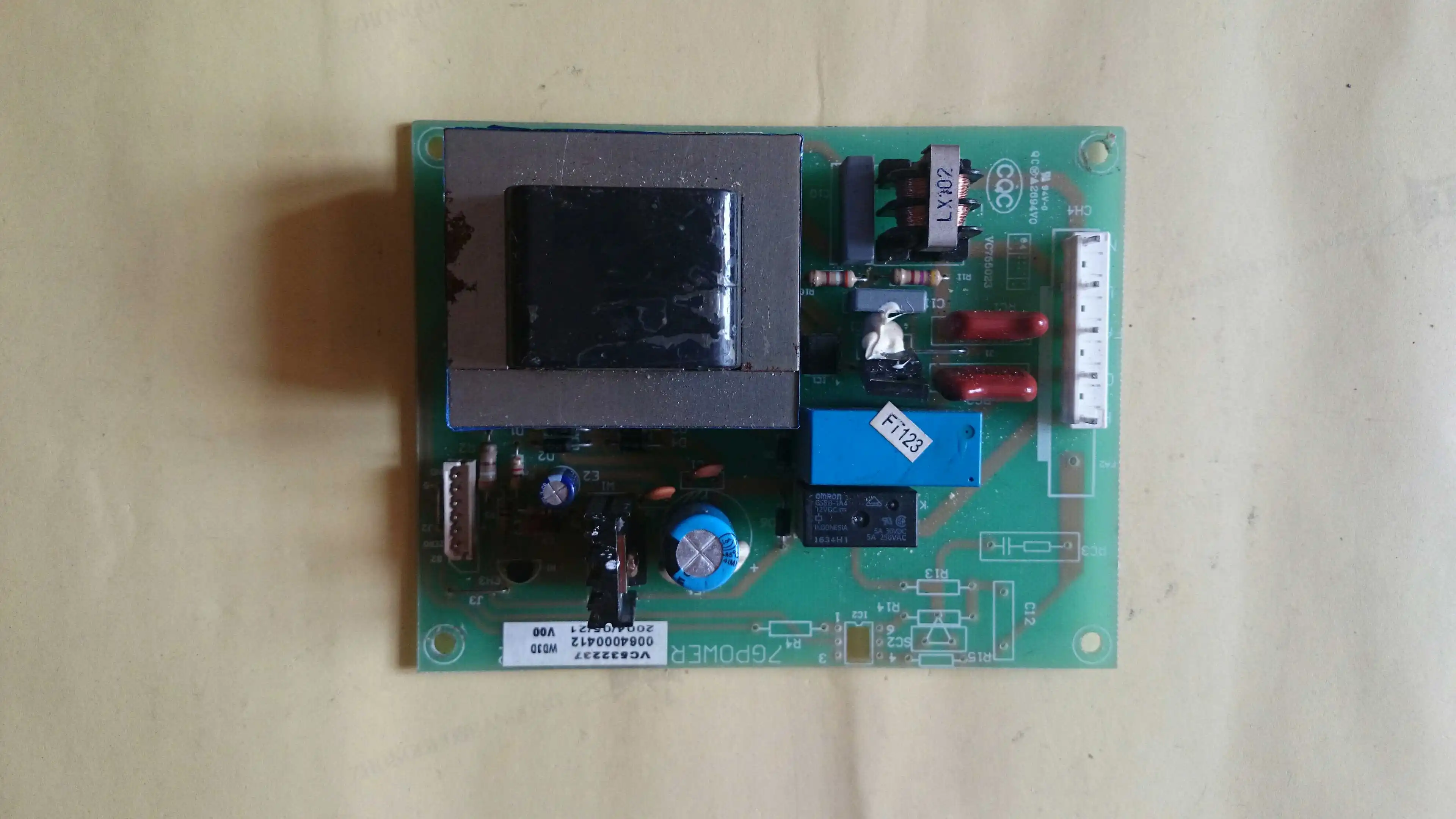 

Haier refrigerator power main control board 0064000412 original BCD-190G/C -210G/C power board