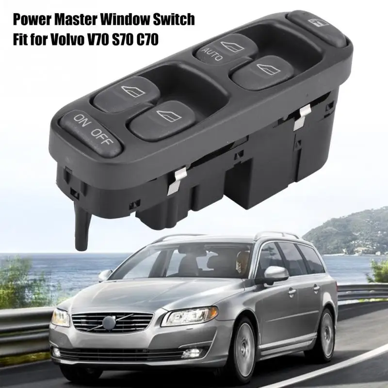 Front Left Driver Side Power Master Window Switch 8638452 for Volvo V70 S70 C70 1998-2004 4