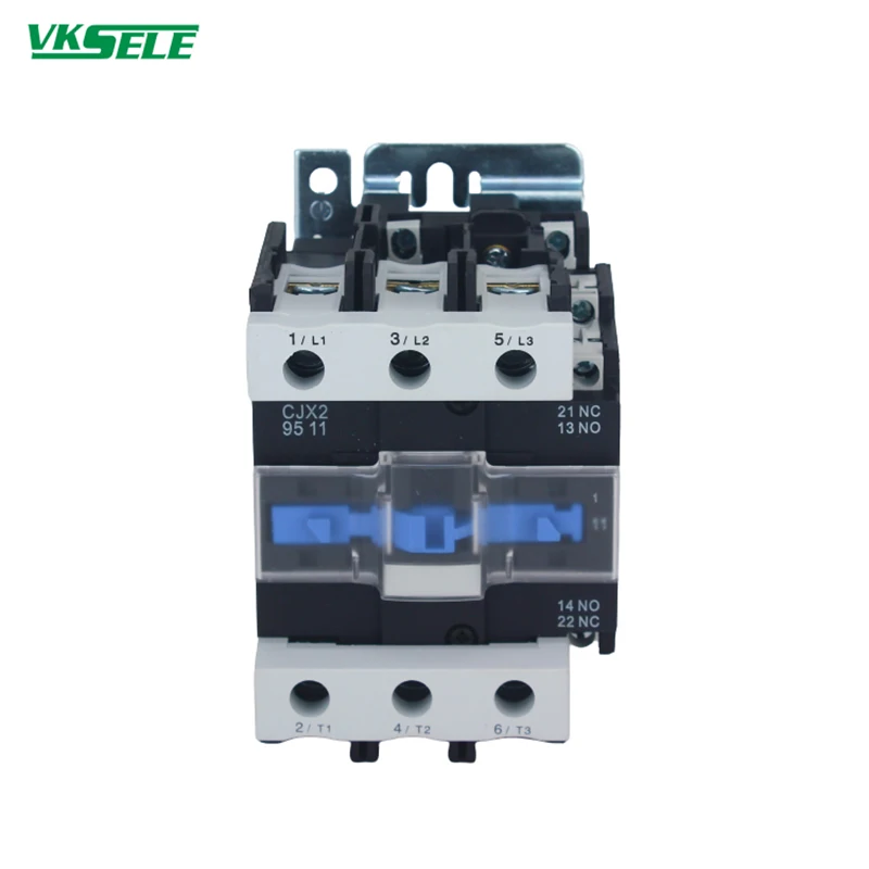 Wenzhou contactor CJX2-95 95A 24V 48V 110V 220V 380VAC 3 phase contactor with types of ac magnetic contactor