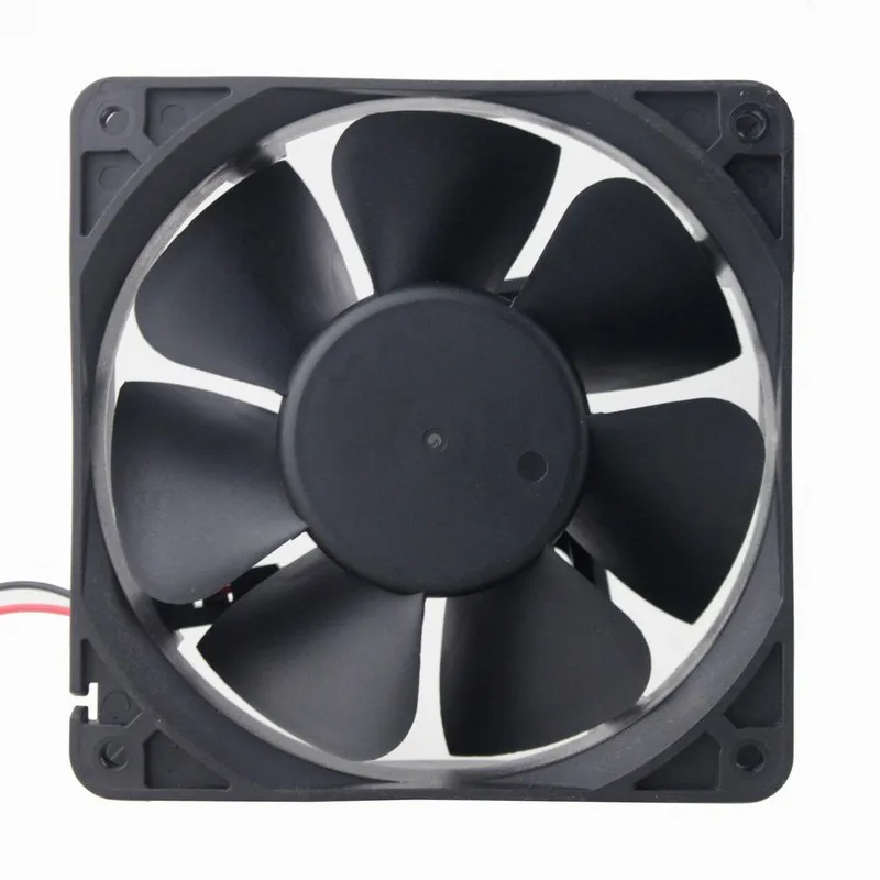 

1PCS Gdstime 120mm x 38mm 12cm DC 12V 2Pin New PC Computer Brushless Chassis Cooling Cooler Case Fan Dual Ball Bearing