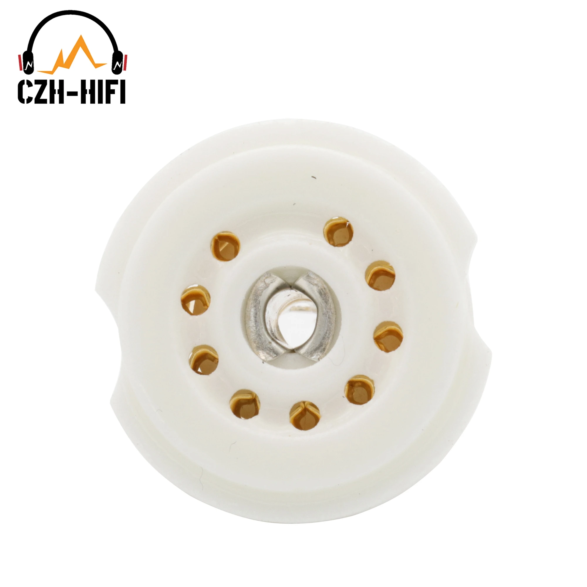 9pin B9A Rohr Buchse Keramik Ventil Basis für 12AX7 EL84 5670 ECC82 ECC83 12AX7 12AU7 6DJ8 Vintage Audio Verstärker DIY hiFi – Detail 9
