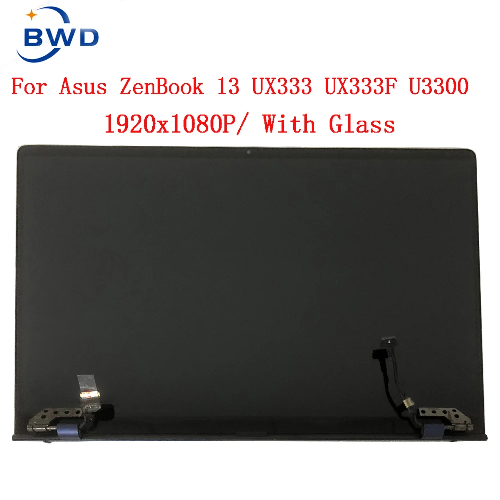 13 INCH For ASUS ZenBook 13 Lingya Deluxe13 UX333FN UX333FA UX333 U3300 U3300FN LCD screen assembly 1920X1080