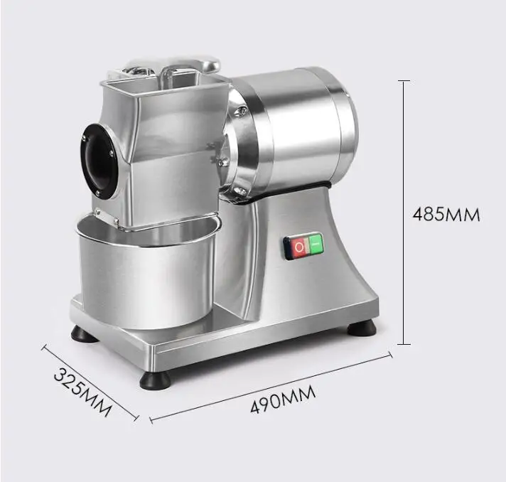 Electric commercial cheese grinder, mozzarella parson cheese grinder, household cheese grinder