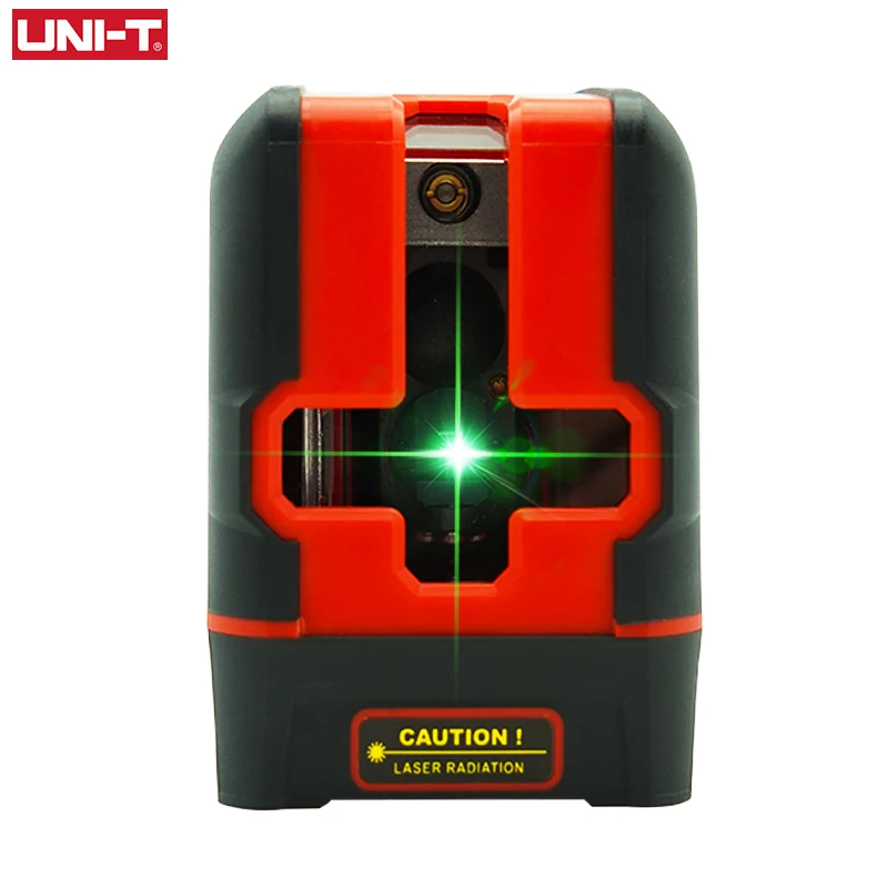 UNI-T LM570LD-II Self-Leveling Laser Level 2 Line Green Laser Leveler Vertical Horizontal Cross Line Construction Measuring Tool