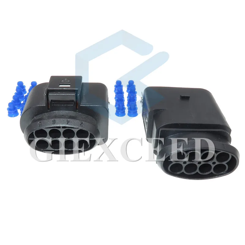 8 Pin 3.5Mm 8d0973834 8d0973734 Auto Connector 8d0 973 834 8d0 973 734 Radar Achterlicht Socket Ac Montage Voor Vw Audi