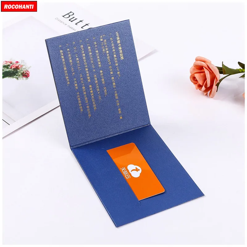 100x Custom Gift Card Sleeve Black Thank You Card Envelopes for Bussiness VIP Card Invoice