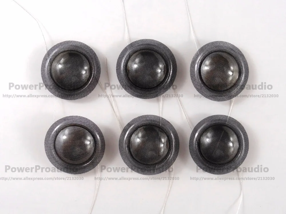 6 قطعة جديد 19 مللي متر (19.43 مللي متر) الحجاب الحاجز قبة كابتون مكبرات الصوت ملف صوتي