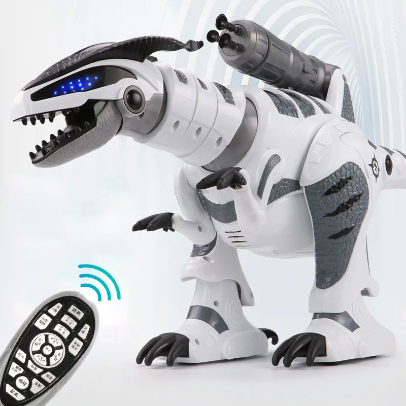 RC Robot Toy Voice Smart Robot RC Dinosaur Music Light Remote Control Robot War Dinosaur Educational Robotics Toys For Children