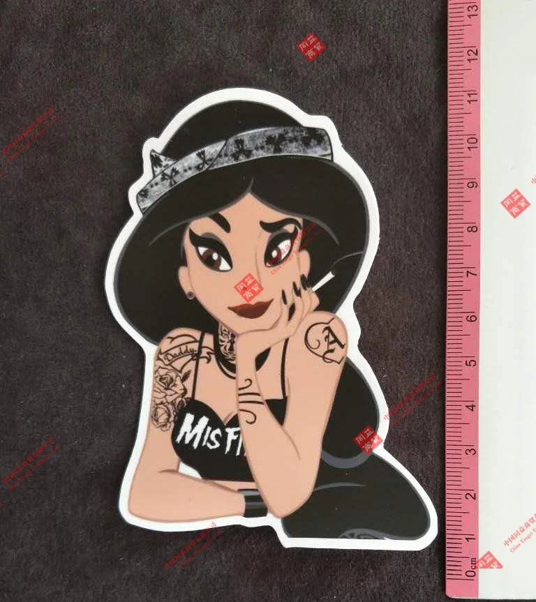 

Cartoon Tattoo Alice Punk Part 4 PVC Sticker Rock Stickers Metal Sticker Buy 3 Free 1 Motorcycle Decals