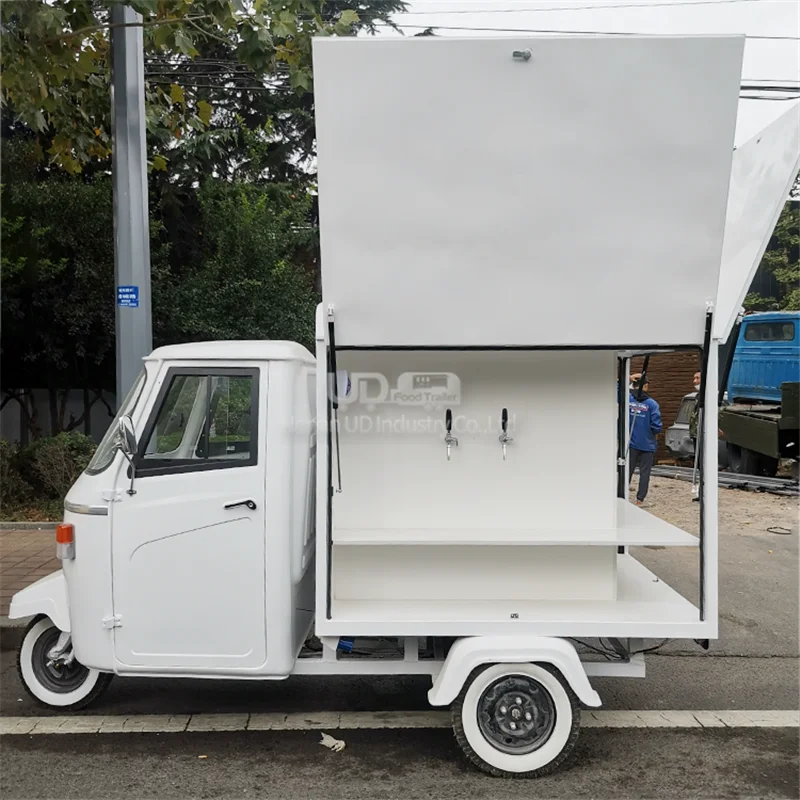 Outdoor Electric Food Truck Juice Beer Bar Mobile Hot Dog Ice Cream Cart Fast Pizza Kiosk Food Truck Fully Equipped for Sale