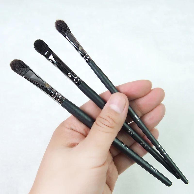 P Series Pro Eye Blending Brush #205A 206A 207A Soft Squirrel Goat Hair Mixed Medium Big Eyeshadow Brush Blender Makeup Brush