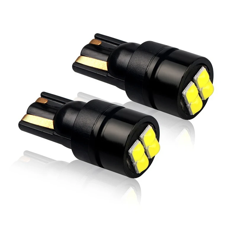 

2/4 шт. T10 3030 4SMD светодиодный Canbus автомобильный сигнальный светильник W5W 194 168 светодиодный лампы лампа для салона автомобиля Клин просвет 12V светильник s белый 6000K