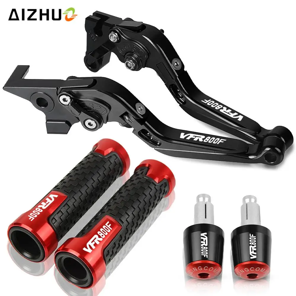 Motorcycle Extendable Brake Clutch Levers For HONDA VFR750F VFR 750F VFR 700 F 1986-1998 1997 1996 1995 1994 Handlebar grip end