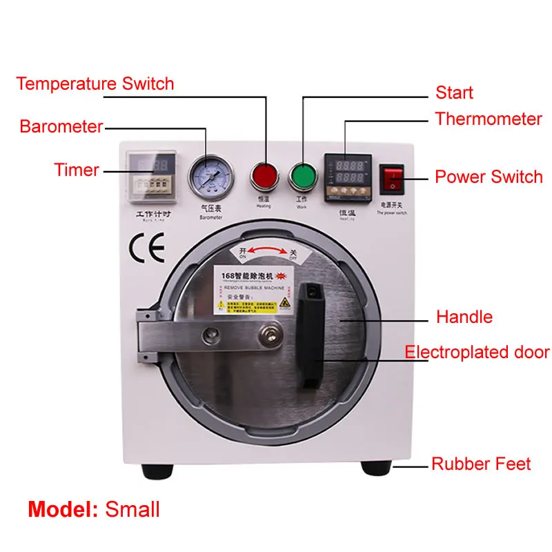 Vacuum Lamination Machine LCD OCA Autoclave Bubble Remove Remover Machine For Samsung iPhone Phone LCD Screen Repair Refurbish